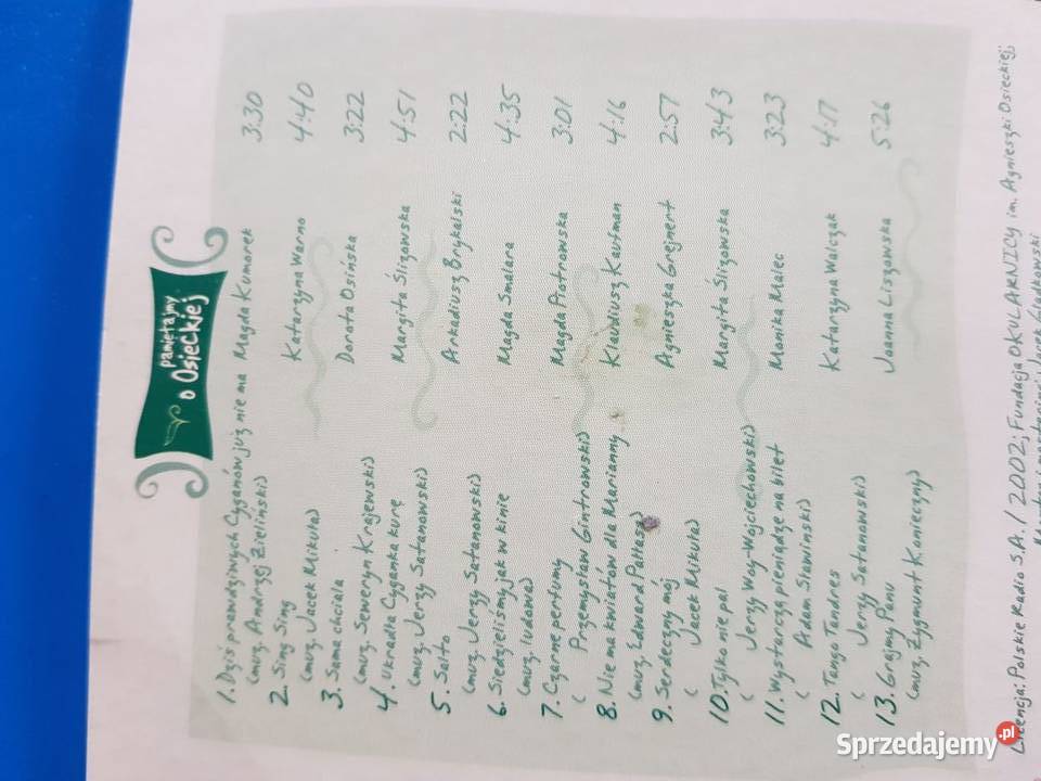 Pamiętajmy O Osieckiej Piosenki Agnieszki Kielce