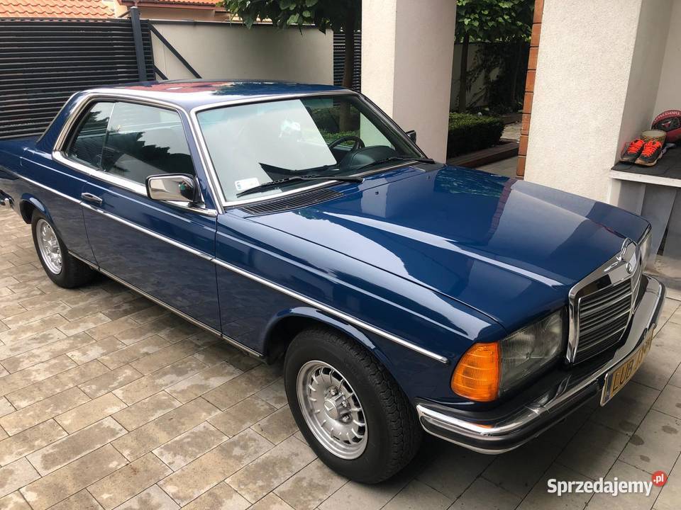 Zabytkowy w123 coupe 230ce 1985r benzyna Lublin
