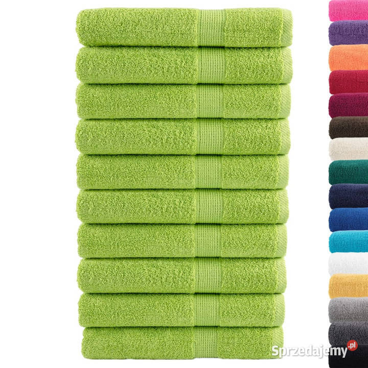 Ręczniki premium SOLUND 10 zielone 80x200 600 g Warszawa sprzedam