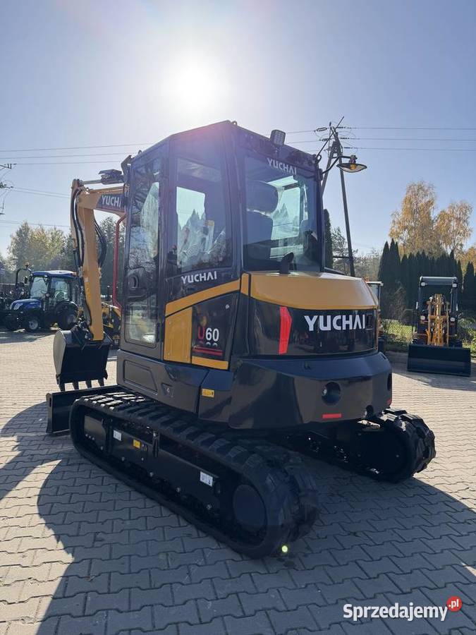 Nowa minikoparka YUCHAI U60 NEX GROUP