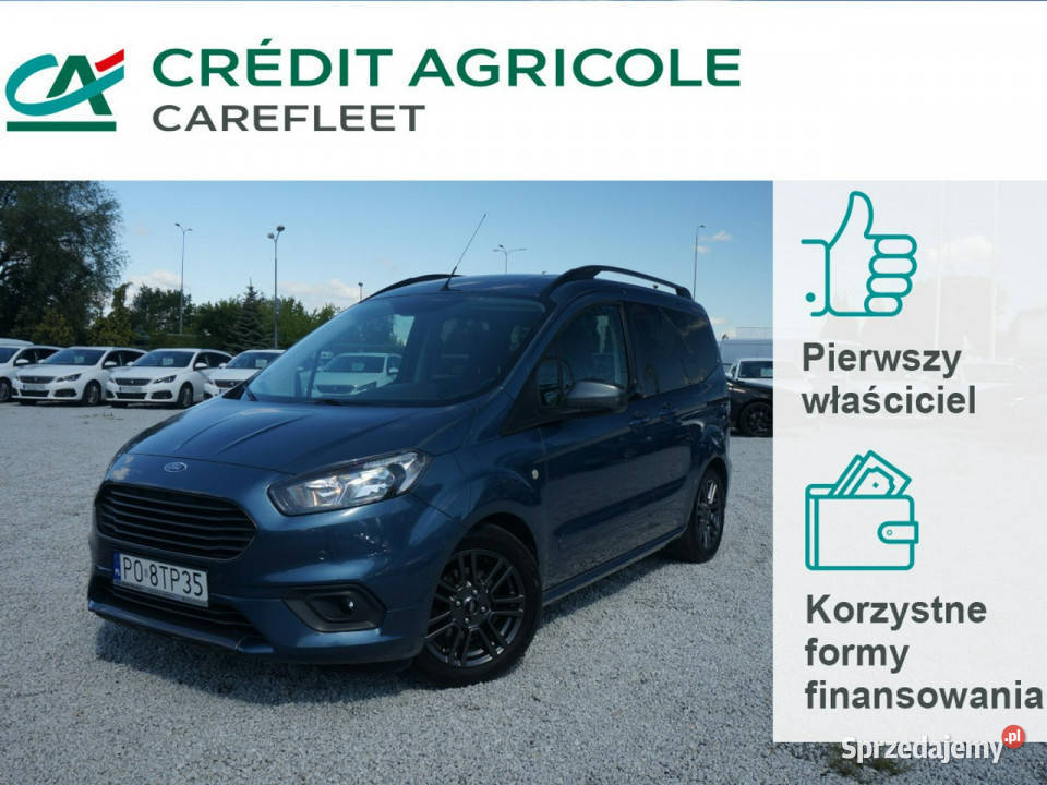 Ford Tourneo Courier 15 TDCI 100 Sport Salon czujnik parkowania wielkopolskie