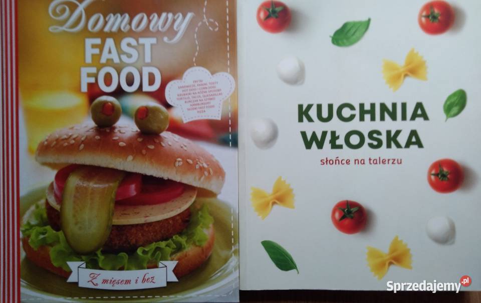 Książki przepisy kulinarne Biskupiec