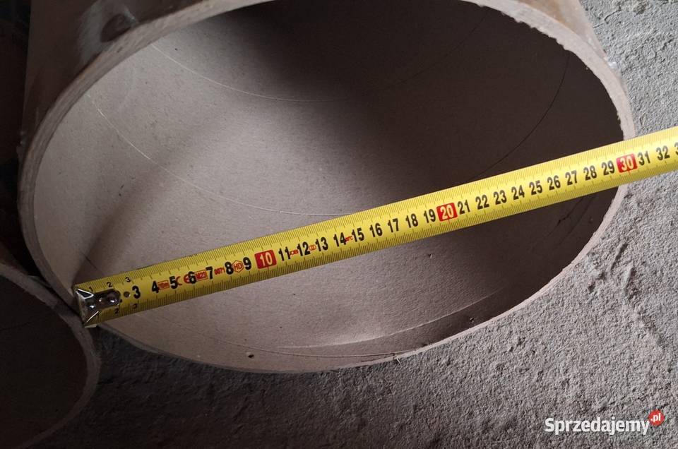 Rury kartonowe Tuby szalunkowe Tuleje 250 mm Warszawa sprzedam