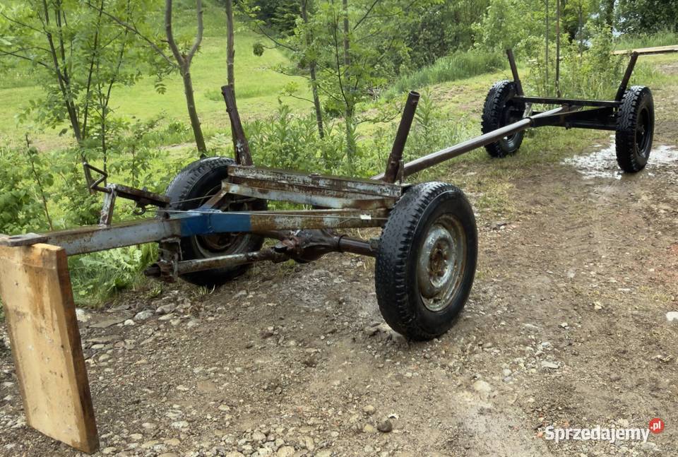 Wóz z napedem Dyfer Żuk do Ciągnika C330M Rolnictwo Bukowina Tatrzańska