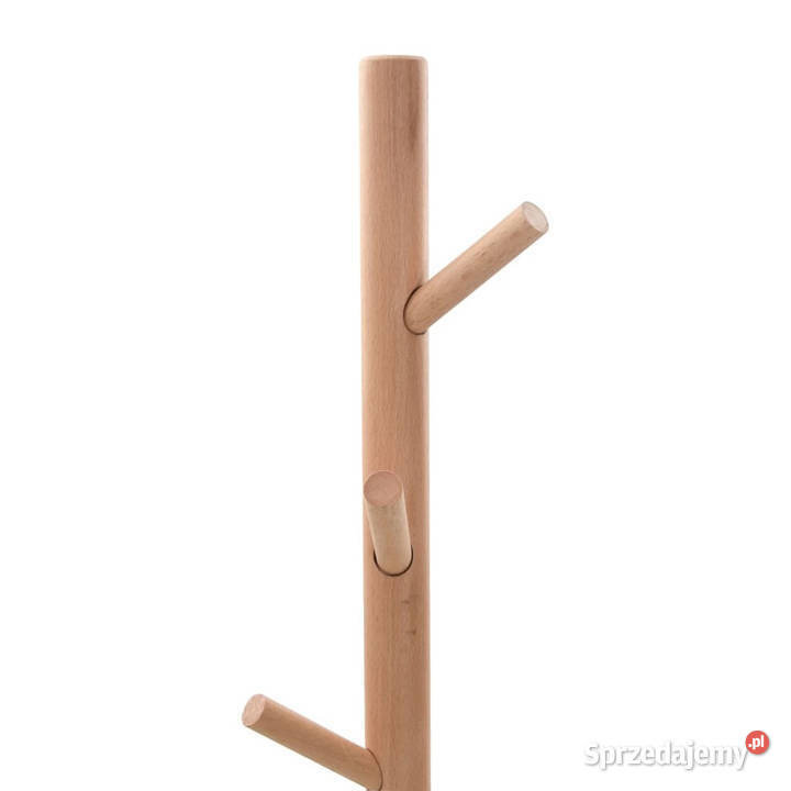 Stojący wieszak na płaszcze czarny 172 malowane Warszawa