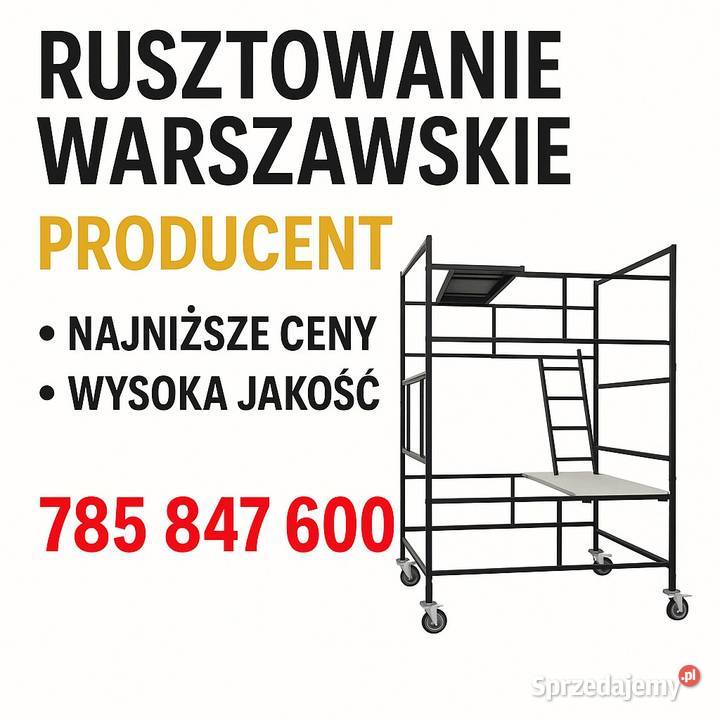 Rusztowanie warszawskie Producent przęsło
