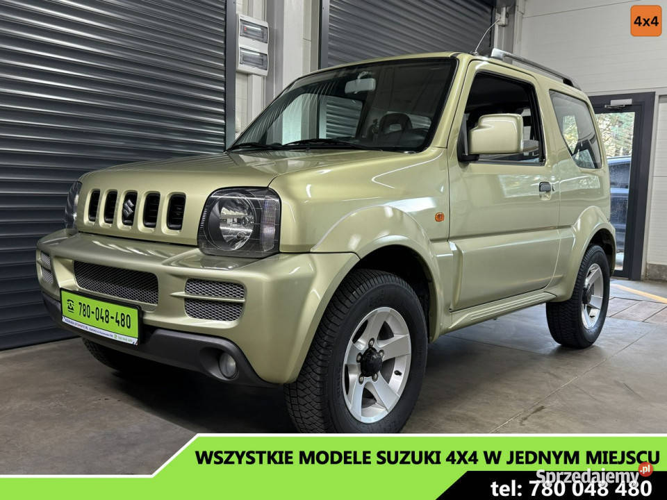 Suzuki Jimny FV23 Salon Stan Perfekt Zero relingi dachowe Chechło