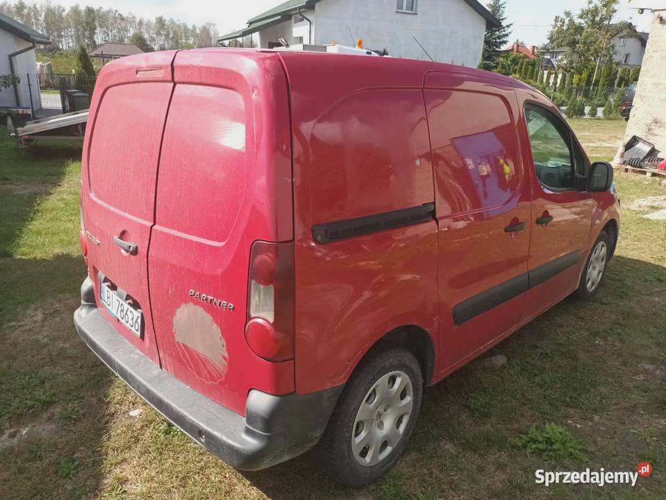 Peugeot Partner 16 ehdi 2014r vat1 lubelskie Międzyrzec Podlaski