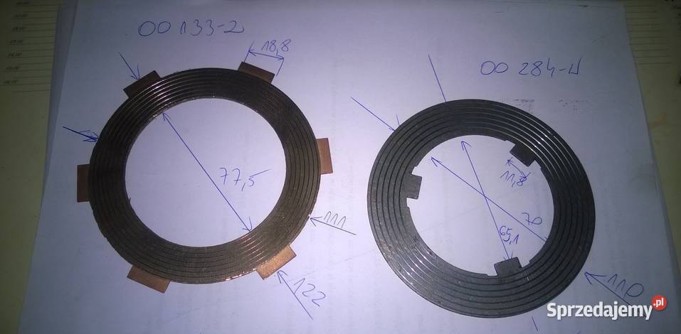 Płytki tarcze lamelki do tokarki TUR710 TUR630 dolnośląskie