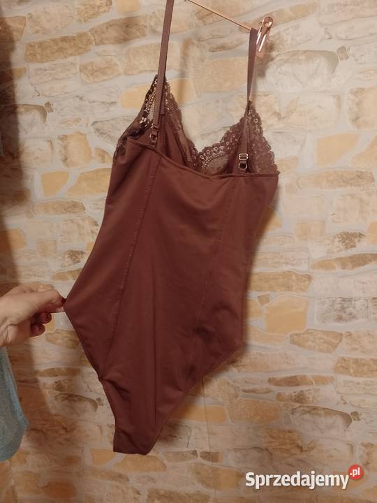 36S ZARA Brązowe Body mocno modelujące z Madrytu małopolskie sprzedam