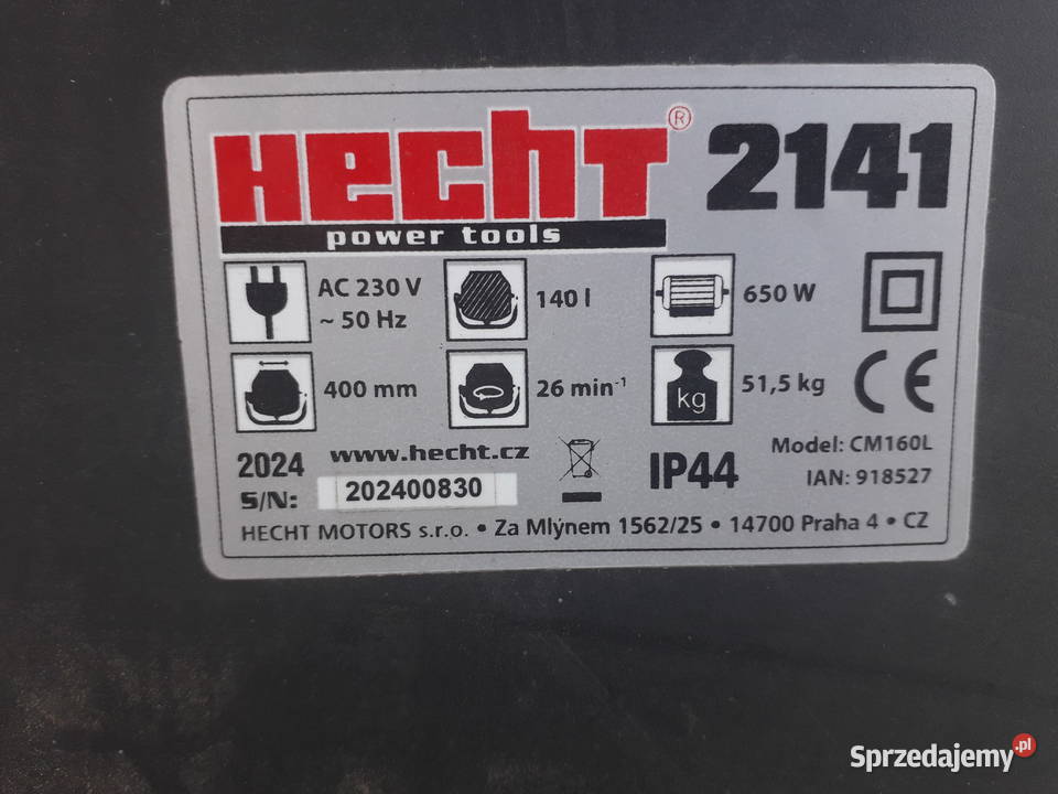 Betoniarka 140L 230V NOWA Radom