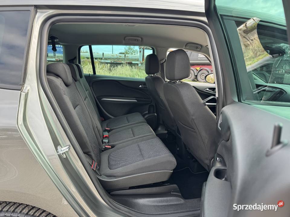 Opel Zafira 14 BENZYNA Klimatronik Nawigacja elektrochrom. lusterko wst. Konin