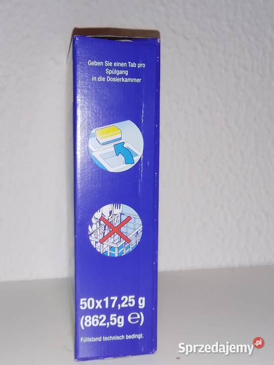 Tabletki do zmywarki 50 Wieruszów sprzedam