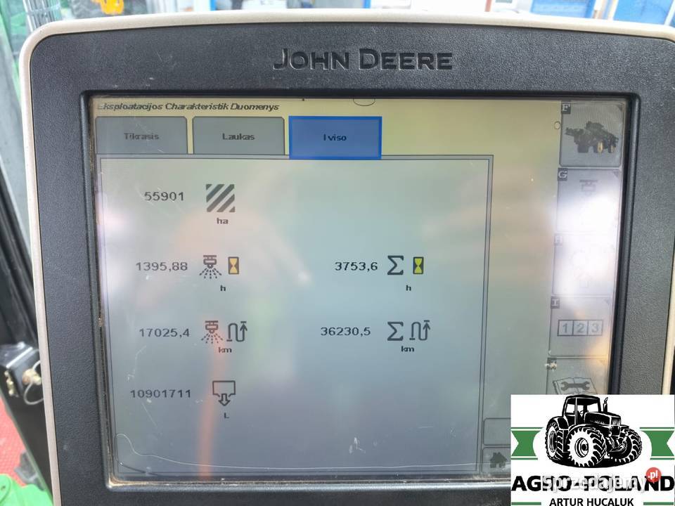 JOHN DEERE R 4040 i 2016 36 M 1376 3712 H GPS Kudowa-Zdrój