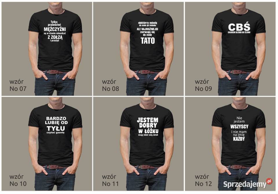 Koszulka z nadrukiem wzory jakość