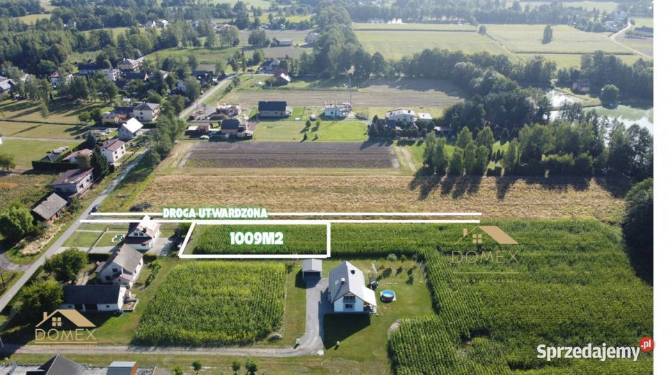Działka 1009m2 Mnich Sprzedaż
