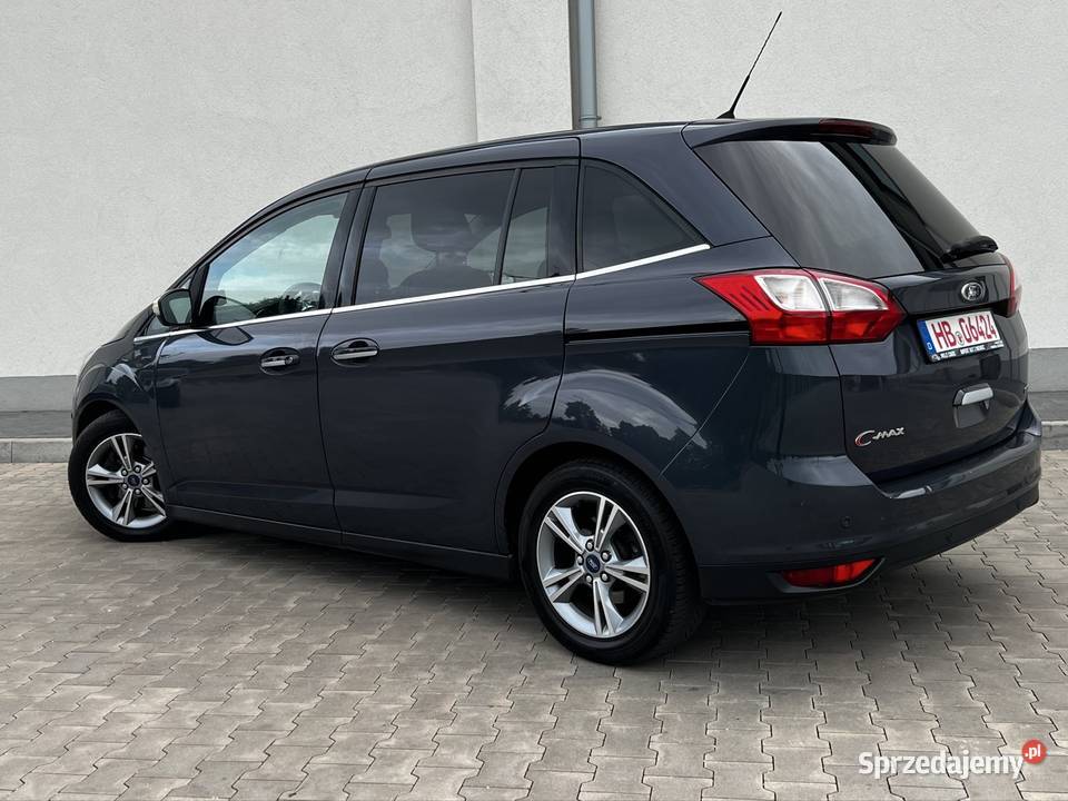Ford Grand C 16 TDCI 7 Osobowy SamoParkowanie wielofunkcyjna kierownica