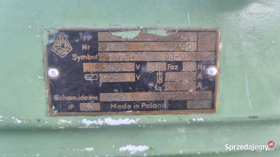 SAFO DZJC 250 Szlifierka długotaśmowa Produkcja Karsin