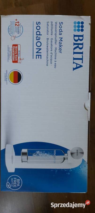 Saturator BRITA SodaOne nowy biały Okazja małopolskie Kraków