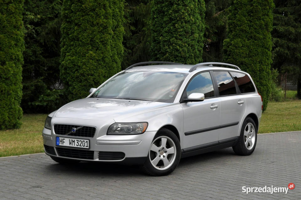 Volvo V50 24Benzyna140WelurRelingI ASR (kontrola trakcji) Ostrów Mazowiecka