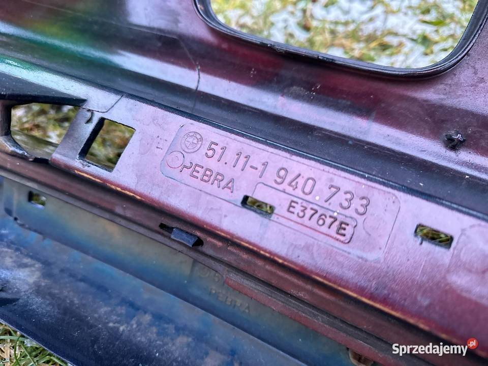 Zderzak przedni BMW e31 850 840 kompletny zachodniopomorskie Kunowo sprzedam