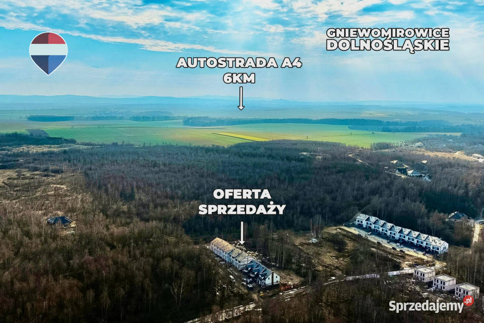 Nowoczesny dom z ogródkiem w otulinie lasu Gniewomirowice