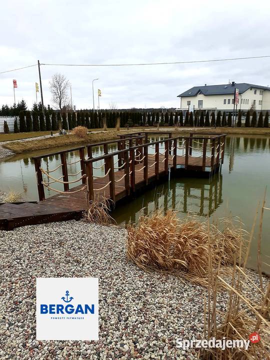 Pomosty pływające na pływakach pomost pływający