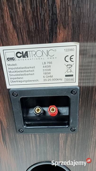 Clatronic LB 766 kolumny Audio Audio Poznań