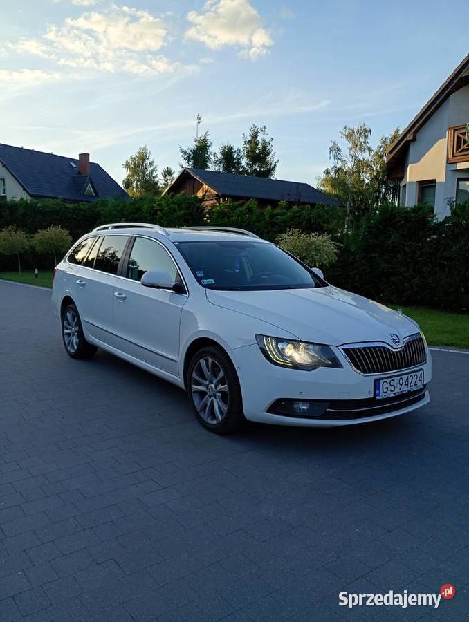 Skoda Superb II lift 20 TDI 170 automat radio pomorskie Przodkowo
