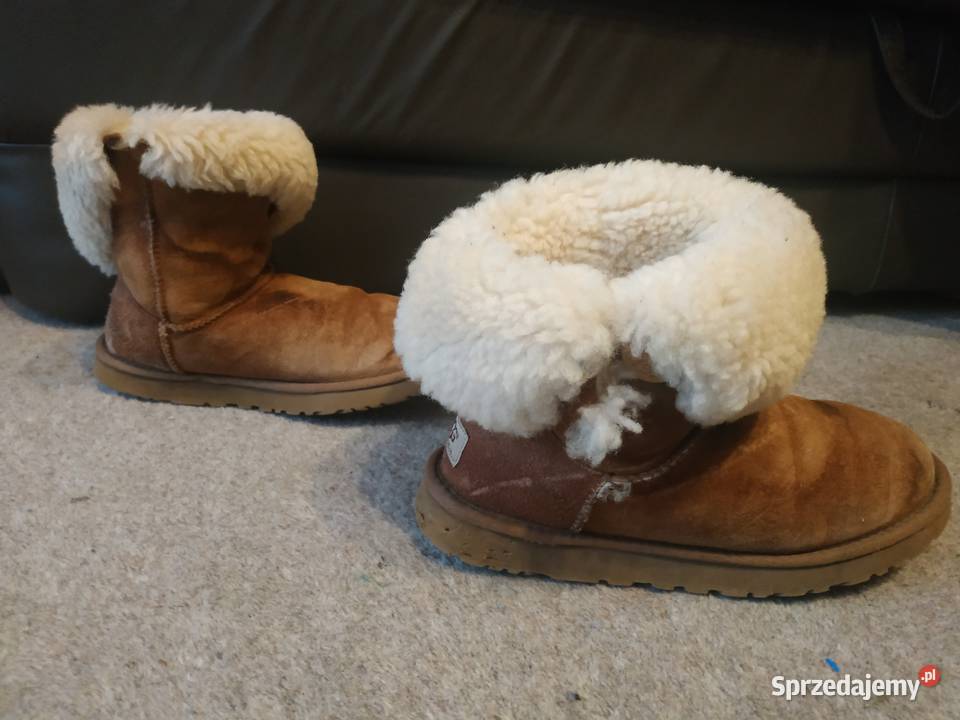 Śniegowce kostkę UGG oryginalne Rozmiar 39 skóra Warszawa sprzedam