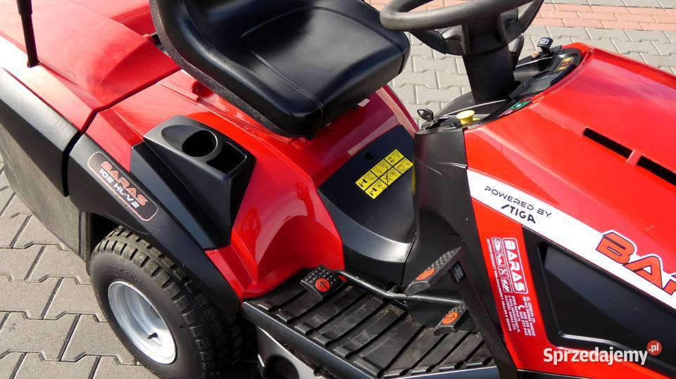 Traktorek kosiarka Baras 102HLV2 2 cylindry Demo Traktorki Świnice Warckie