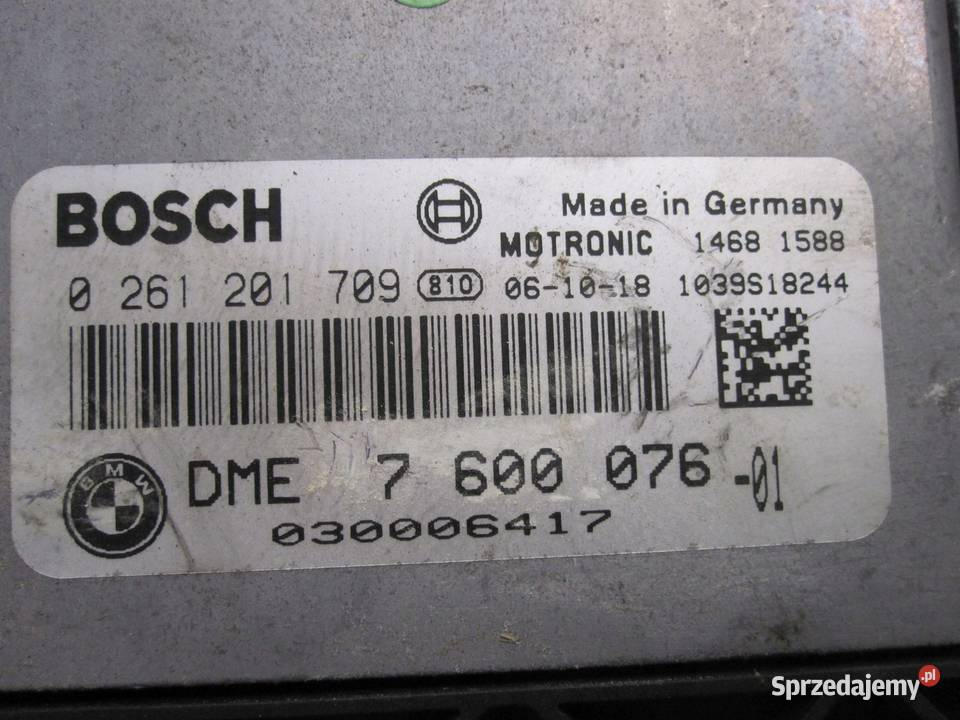 MINI COOPER R56 16 VTI komputer sterownik osobowe