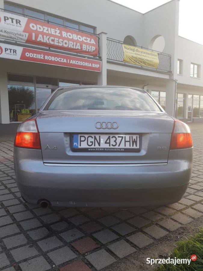 Sprzedam Audi A4 20 Benzyna Moc 95 kW130 Stan Gniezno