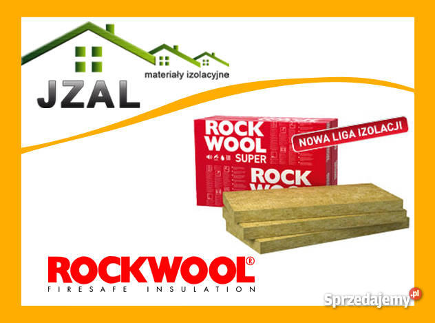 Wełna mineralna MEGAROCK 150 mm ROCKWOOL Dom i Ogród śląskie Konopiska
