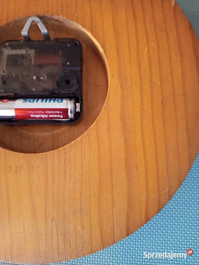 Zegar do nauki angielskiego z prawidłowym opisem Warszawa