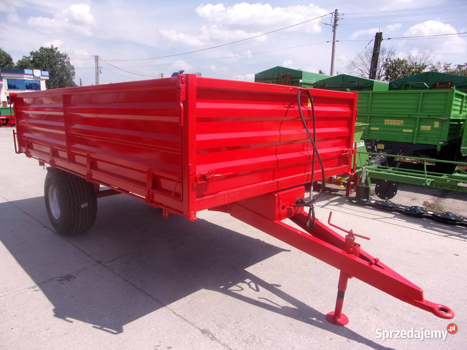 Przyczepa jednoosiowa 45 tony JOLMET wywrotka Opoczno sprzedam