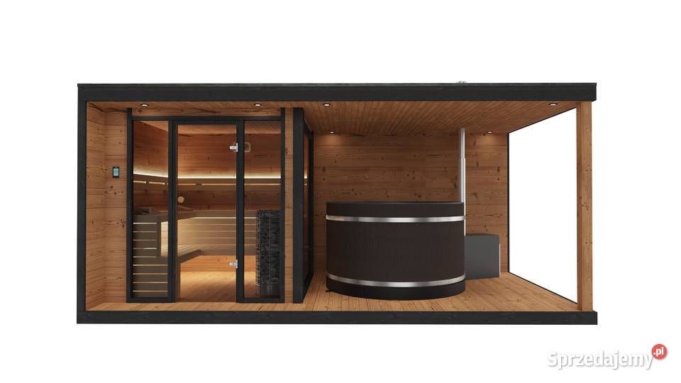 Sauna ogrodowa JOKI 500 x 250 DOSTAWA W śląskie Bielsko-Biała
