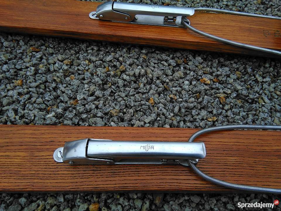 Stare drewniane narty Mesta Alpin Pozostałe Szklarska Poręba