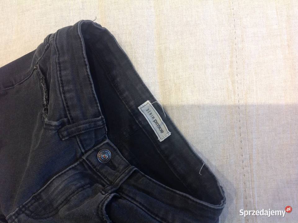 Spodenki Jeans Damskie PIMKIE r XS Czarne Rozmiar 34(XS)