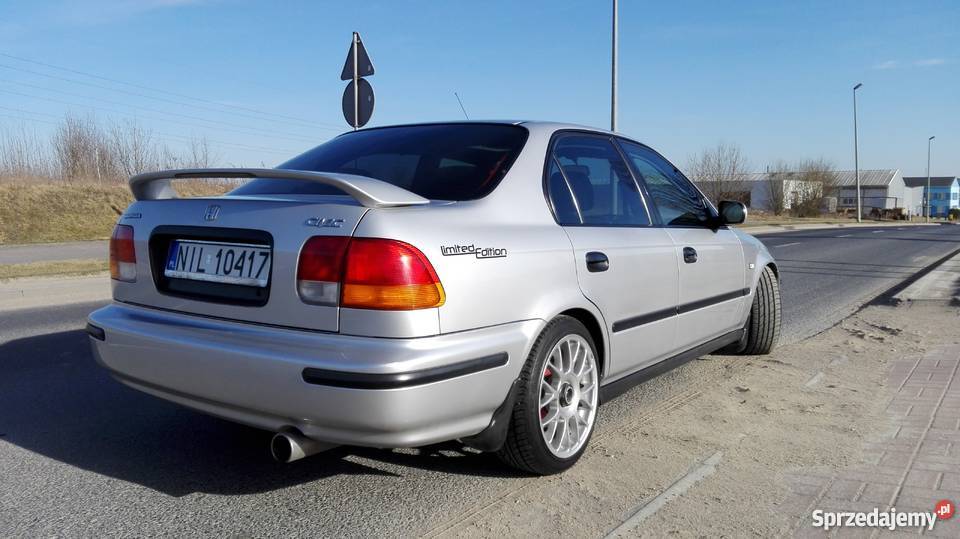 Honda Civic VI sedan ZADBANA warmińsko-mazurskie Lubawa sprzedam