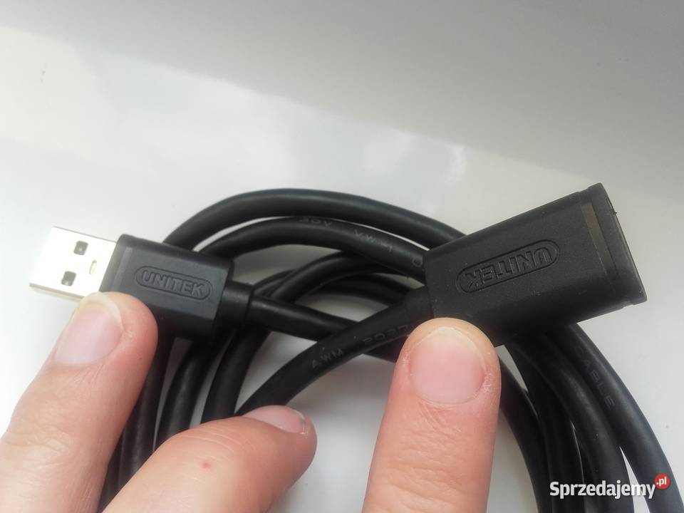Przedłużacz USB 30 Unitek YC458GBK używany 15m Pozostałe Bydgoszcz