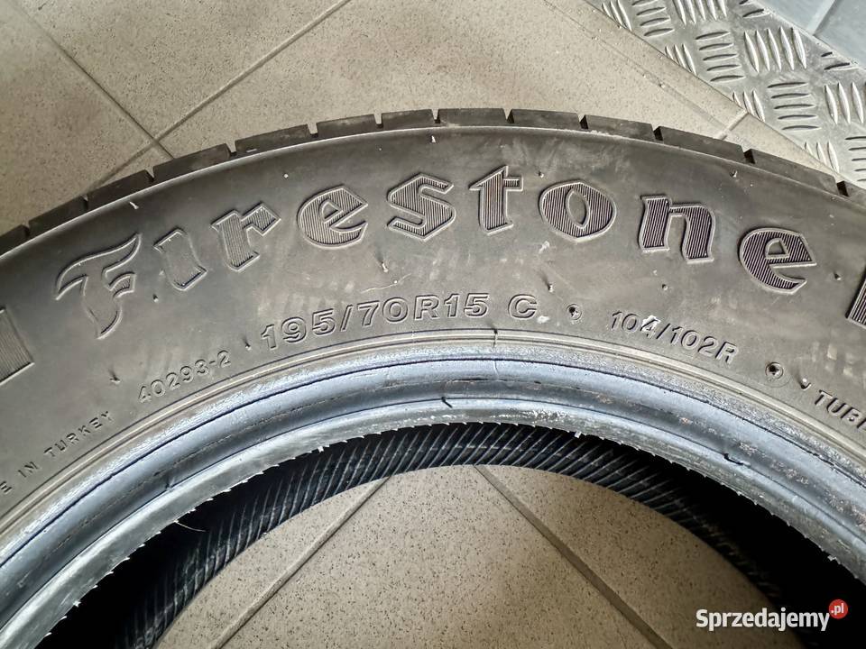 Opony Firestone Vanhawk 19570R15C bus dostawczak 70 mazowieckie