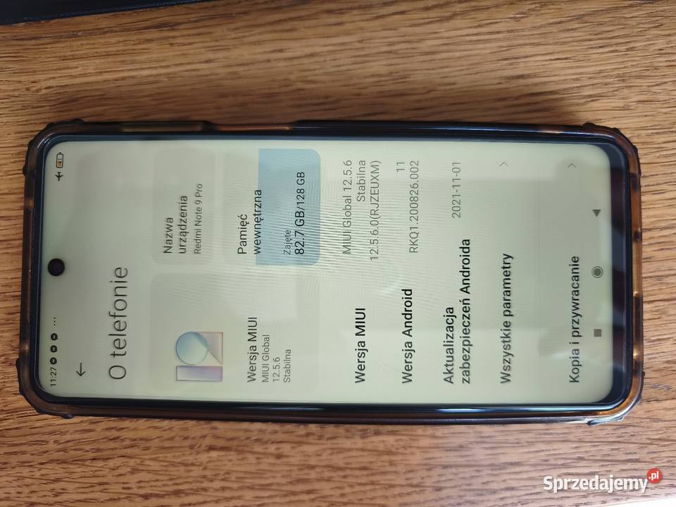 Redmi note 9 pro 6 128 zestaw