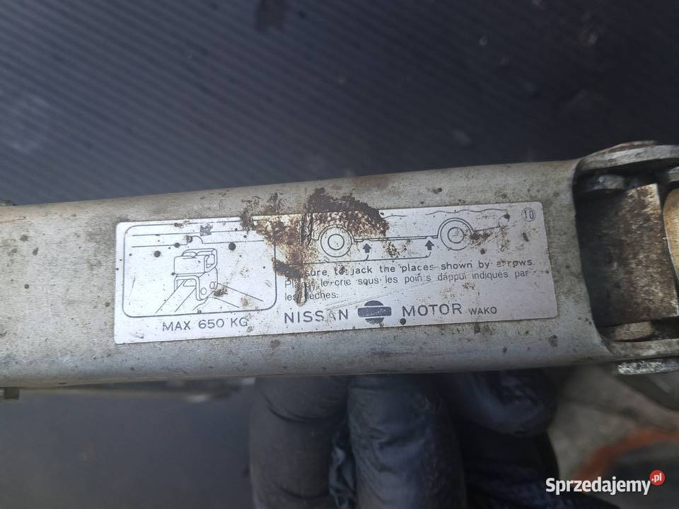 Klucz 21 Nissan oryginalny pokrowiec podnośnik Motoryzacja Frysztak