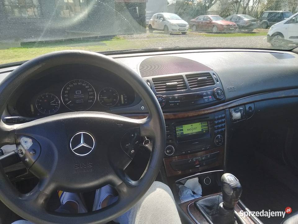 Mercedes w211 22 CDI manual 2004 r zamiana 2200cm3 Łączany