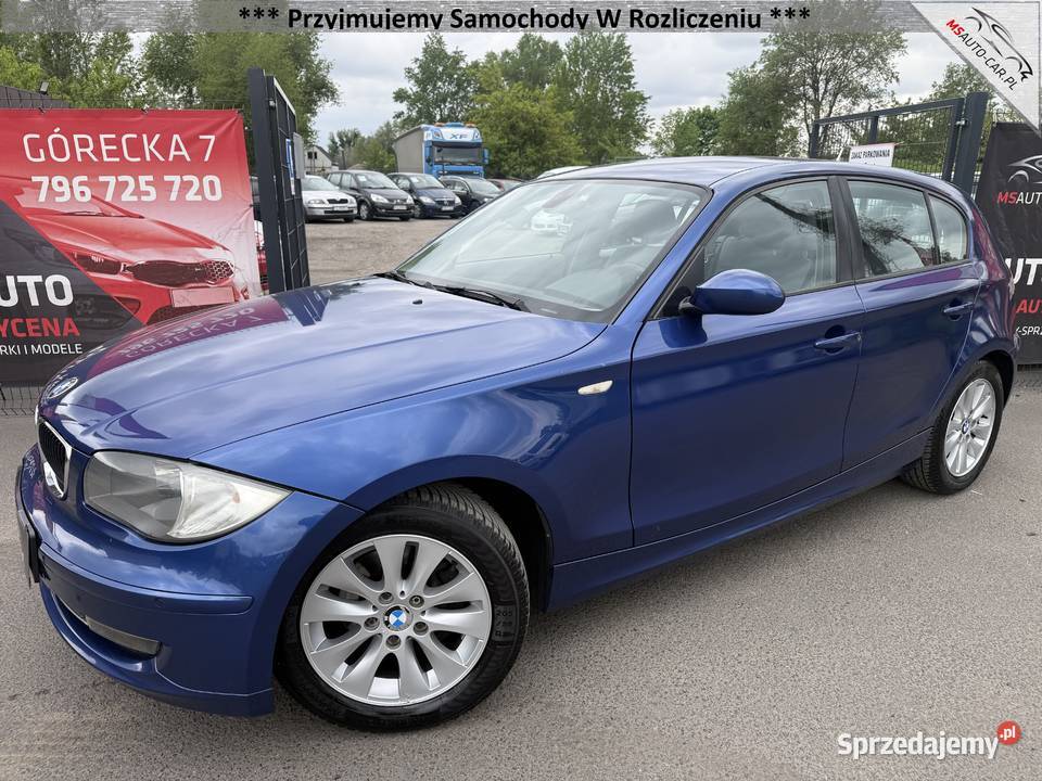 BMW 118D 2008 Manual 143 Klima Elektryka Alusy wielkopolskie Poznań
