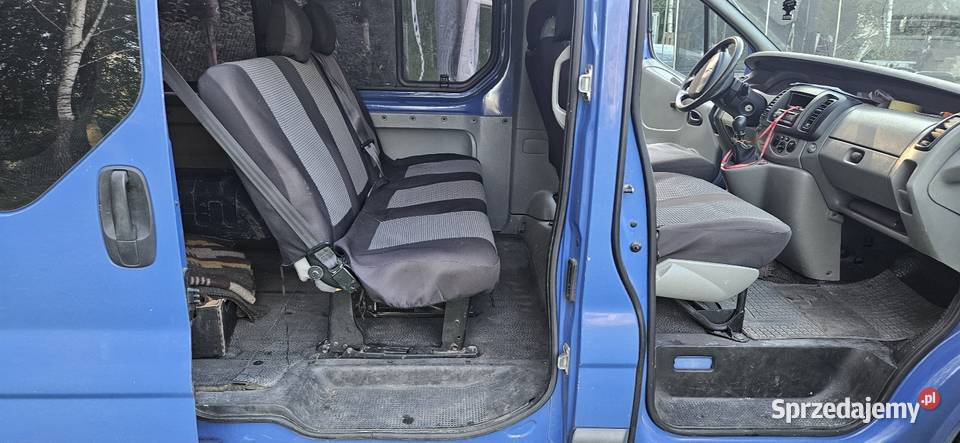 Renault Trafic ekonomiczny 19dci 6os Opel Vivaro lubelskie Włodawa sprzedam