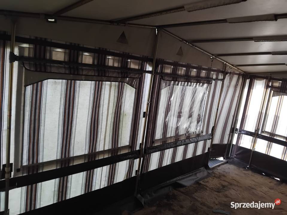 Przyczepa kempingowa z transporte przedsionek Sieradz