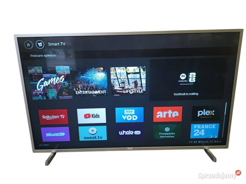 Telewizor PHILIPS 43 LED 4K Smart TV 43cale