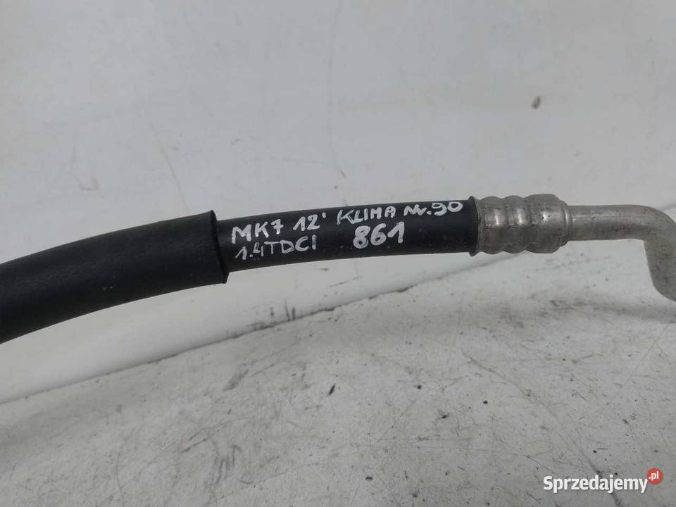 WĄŻ RURKA KLIMATYZACJI FORD FIESTA MK7 14 TDCI Części samochodowe